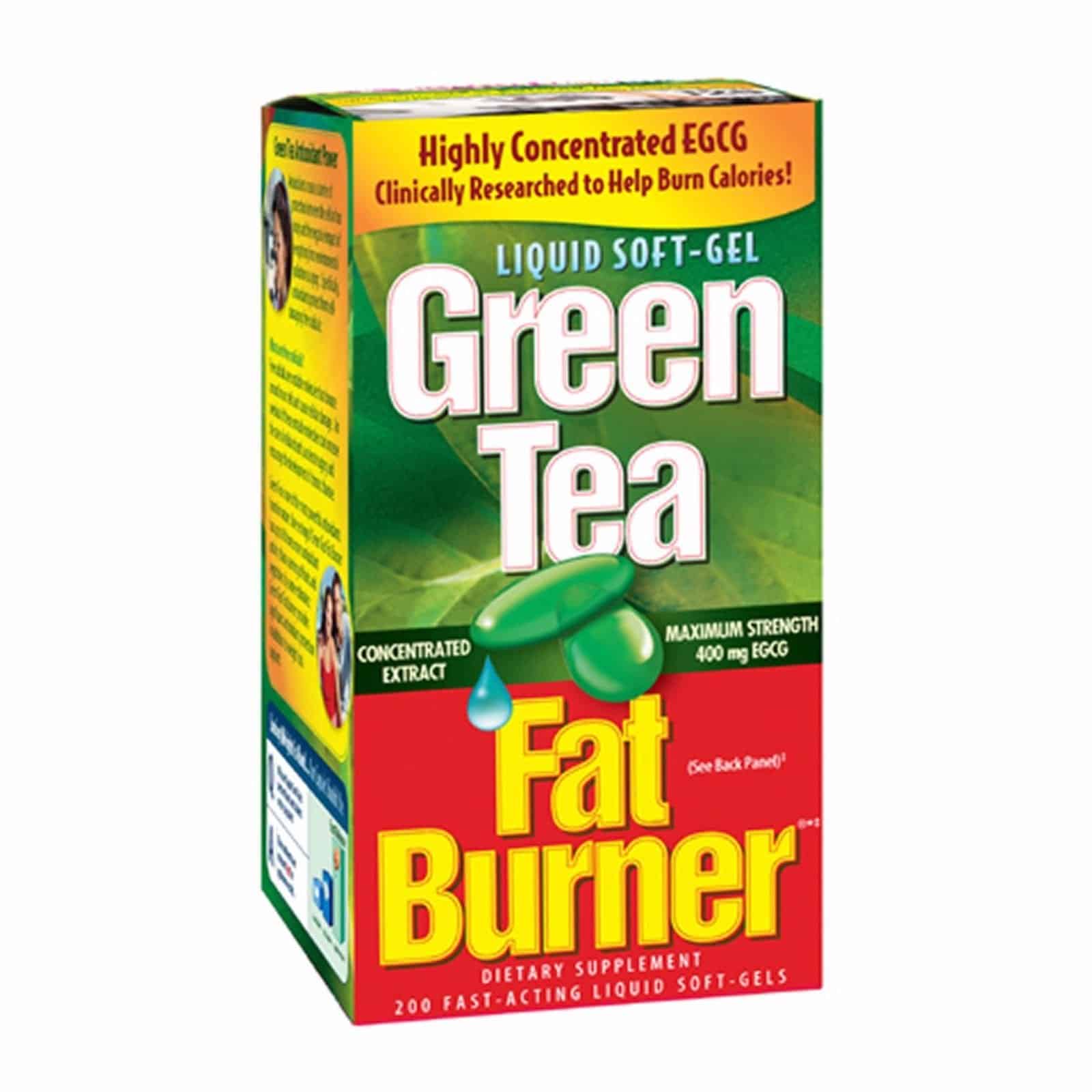 200 Green Tea Fat Burner 400mg EGCG Weight Loss Pills Applied Nutrition ...