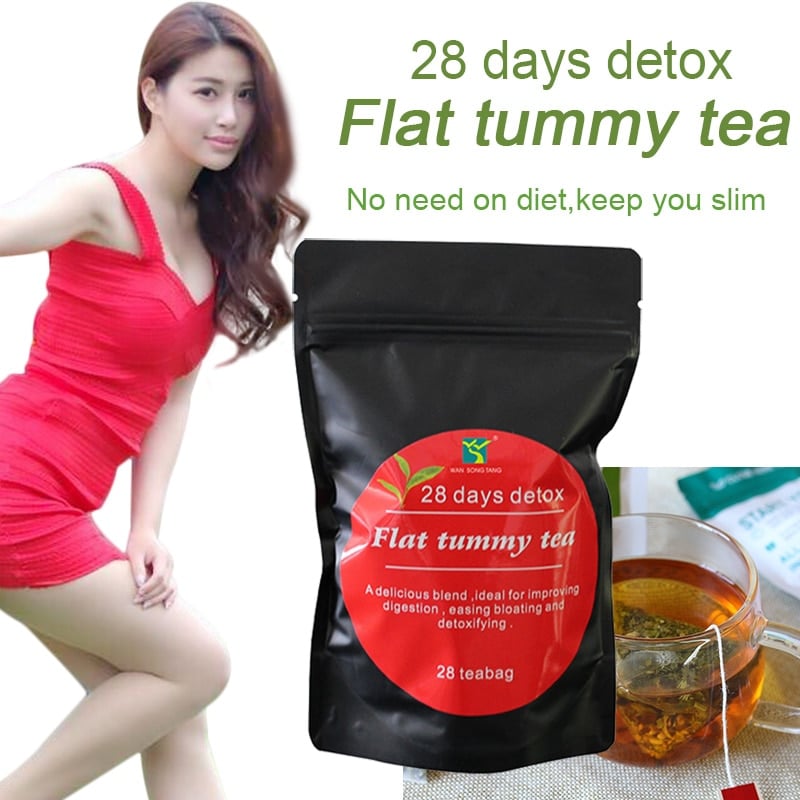 28 Days Natural Slimming Tea Fat Burning Tea for Weight Losing Slimming ...