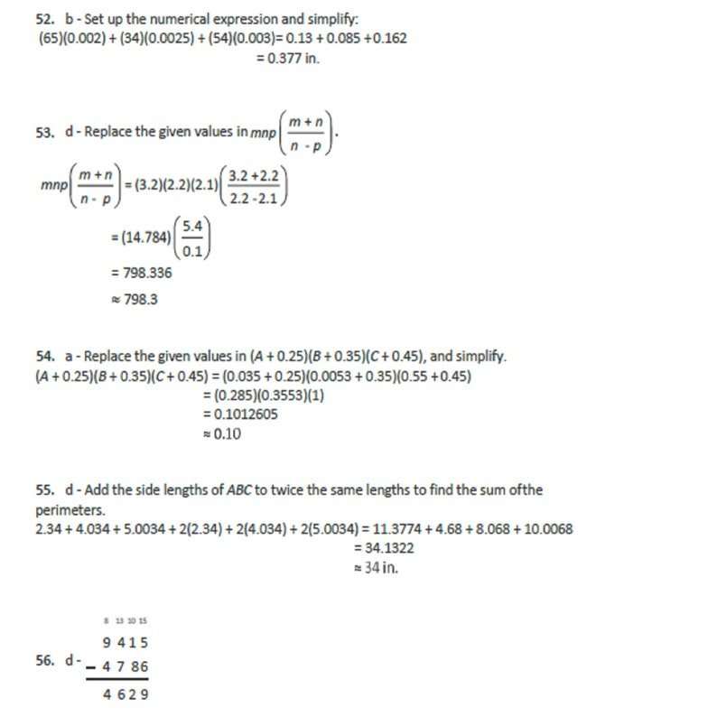 What Kind Of Math Is On The Teas Test LoveTeaClub