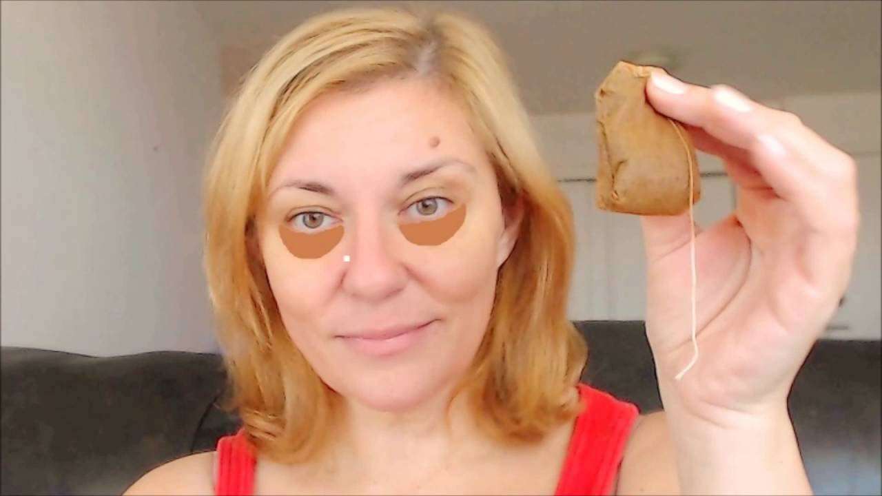 DIY HOW TO USE TEA BAGS TO GET RID OF DARK CIRCLES AND UNDER EYE BAGS ...