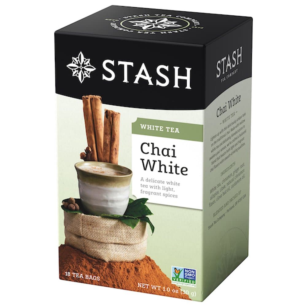 Stash Tea White Chai Tea, 18 Ct, 1.0 Oz